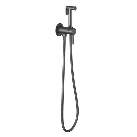 Vtw Living - Bidetkraan - Bidetmengkraan - Gun Metal Grijs - Warm En Koud Water - Pvd Coating