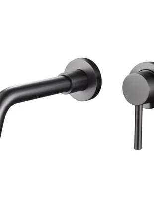 Vtw Living - Inbouwkraan Compleet met Inbouwdeel - Gun Metal