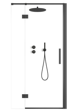 Vtw Living - Stijlvolle Gun Metal Nisdeur - Deur Rechts - 120×200 cm - Nano Coating