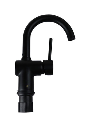 Vtw Living - Mengkraan Mat Zwart - Messing - 27 cm hoog