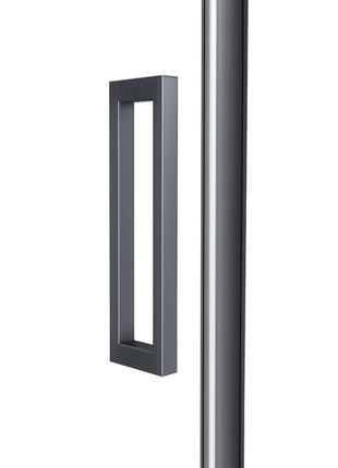 Vtw Living - Stijlvolle Gun Metal Nisdeur - Deur Links - 100×200 cm - Nano Coating