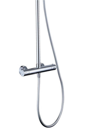 Vtw Living - Regendoucheset Met Thermostatische Mengkraan - Regendouche Chroom - 25 cm