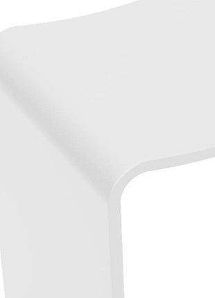 Vtw Living - Douchekruk - Solid Surface - Mat Wit - 40 X 30 X 42.5 cm