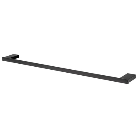 Vtw Living - Handdoekrek - Handdoekstang - Mat Zwart - 60 × 6,6 × 1,6 cm