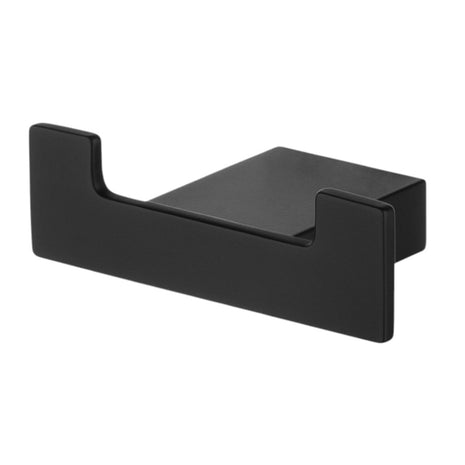 Vtw Living - Wandhaak Mat Zwart - Kapstok en Handdoekhouder - 8,1 × 9 × 7,5 cm