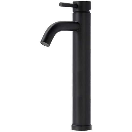 Mengkraan - Wastafelkraan Mat Zwart - Hoog model - 30 cm hoog