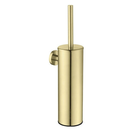 Vtw Living - Toiletborstel Met Houder - Geborsteld Messing Goud - 39 x 8,4 cm
