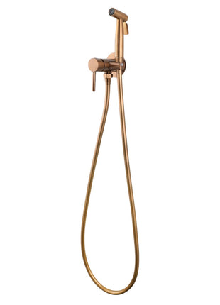 Vtw Living - Bidet - Bidetkraan - Bidetmengkraan - Geborsteld Brons - Warm en Koud Water