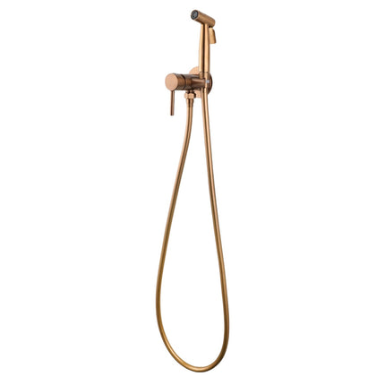 Vtw Living - Bidet - Bidetkraan - Bidetmengkraan - Geborsteld Brons - Warm en Koud Water