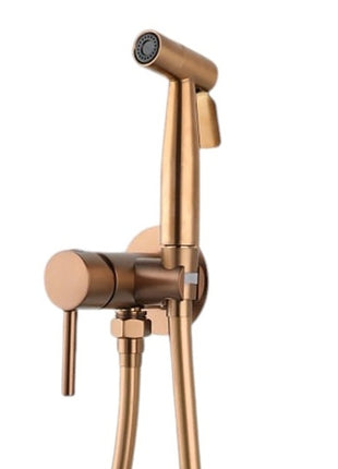 Vtw Living - Bidet - Bidetkraan - Bidetmengkraan - Geborsteld Brons - Warm en Koud Water