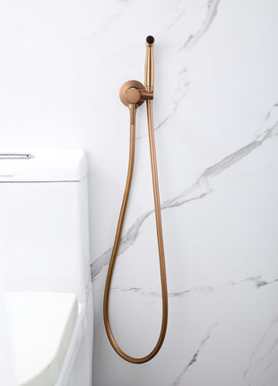 Vtw Living - Bidet - Bidetkraan - Bidetmengkraan - Geborsteld Brons - Warm en Koud Water