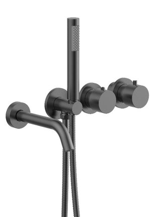 Vtw Living - Inbouwkraan Compleet Met Inbouwdeel - Gun Metal