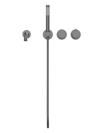 Vtw Living - Inbouwkraan Compleet Met Inbouwdeel - Gun Metal