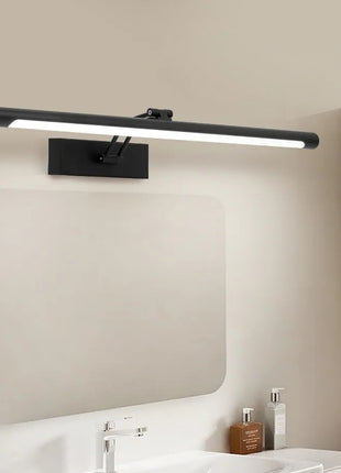 Vtw Living - Spiegellamp - Badkamerverlichting - Zwart - 55 cm